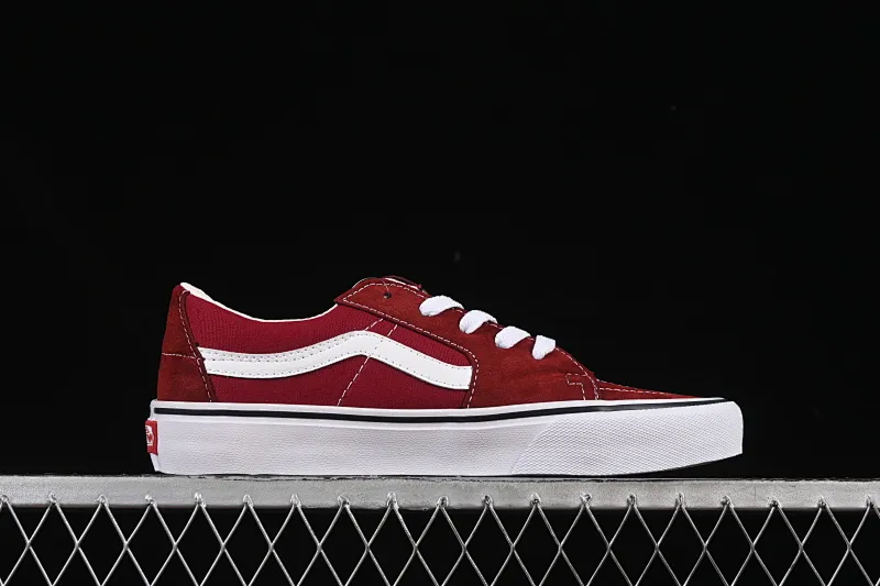 All categories Vans Vans series Vans Low Vans low-top Vans Sk8-Low burgundy non-slip casual skate shoes VN0A4UUK5U7